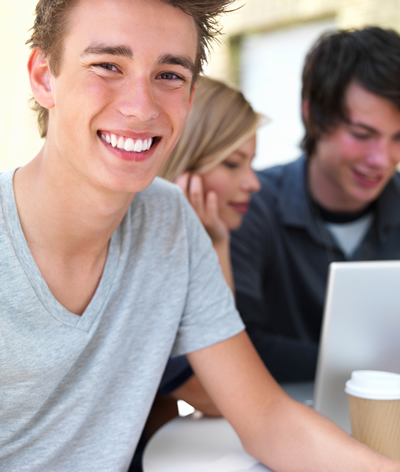 Young Man with Perfect Smile